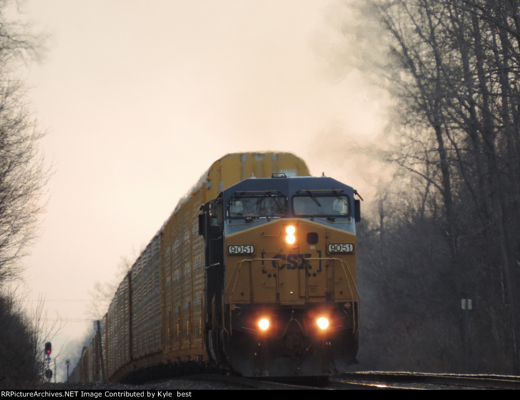 CSX 9051 on I168